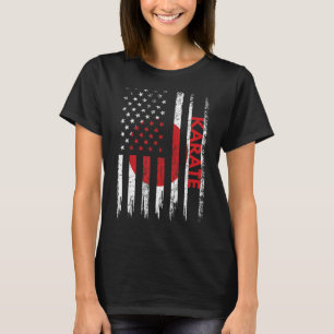 Camiseta Karate Shirt Martial Arts Gift Sinalizador Japonês