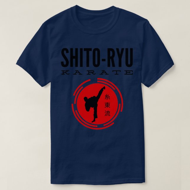 Camiseta Karate ShitoRyu Artes Marciais Japonês (Frente do Design)