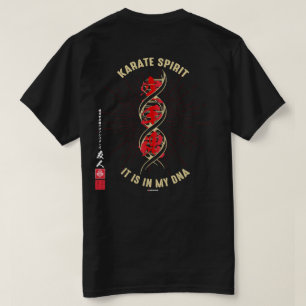 Camiseta Karate Spirit no meu DNA (Dark)
