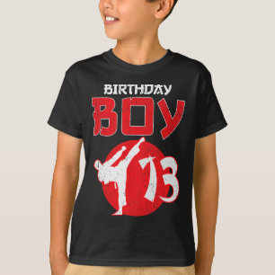 Camiseta Karate Taekwondo, Arte Marcial De Aniversário De 1