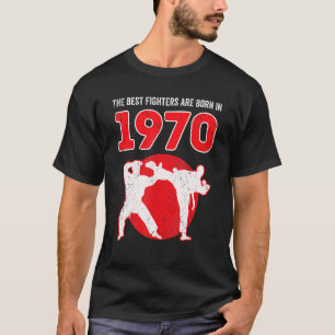 Camiseta Karate Taekwondo, Nascer de aniversário de 53 anos