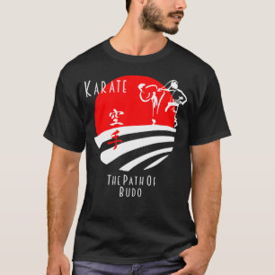 Camiseta Karate The Path of Budo, Samurai Martial Arts