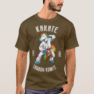 Camiseta Karate Unicorn - Karate Japonês Artes Marciais Lut