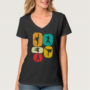 Camiseta Karate Vintage - Treinador de Artes Marciais Retro