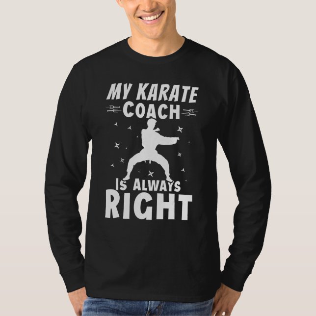 Camiseta Karatefor Karate Studies Karate Coach (Frente)