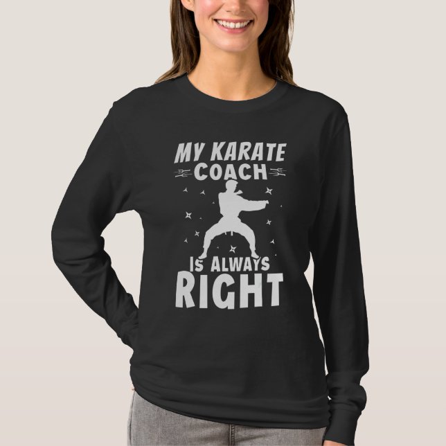 Camiseta Karatefor Karate Studies Karate Coach (Frente)