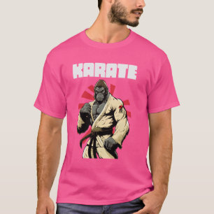 Camiseta Karateka e Karate Gorilla