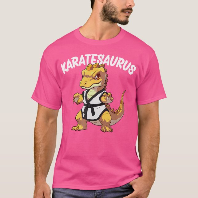 Camiseta Karatesaurus Dinosaur (Frente)