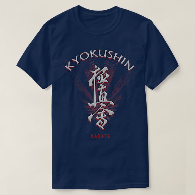 Camiseta Karato de Kyokushin 1 (Frente do Design)