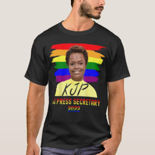 Camiseta Karine Jean Pierre Primeiro Secretário de Imprensa