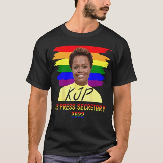 Camiseta Karine Jean Pierre Primeiro Secretário de Imprensa (Frente)