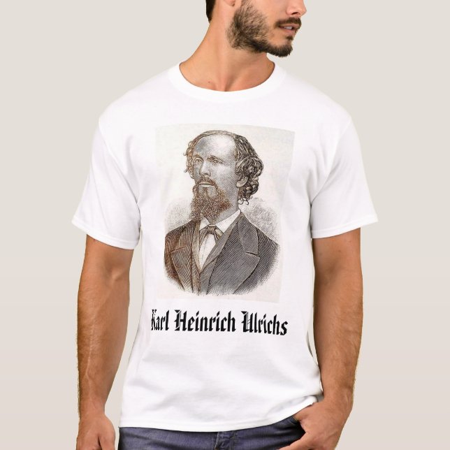 Camiseta Karl Heinrich Ulrichs, Karl Heinrich Ulrichs (Frente)