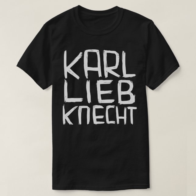 Camiseta Karl Liebknecht (Frente do Design)