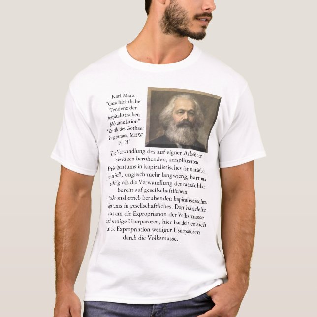 Camiseta Karl Marx (Frente)