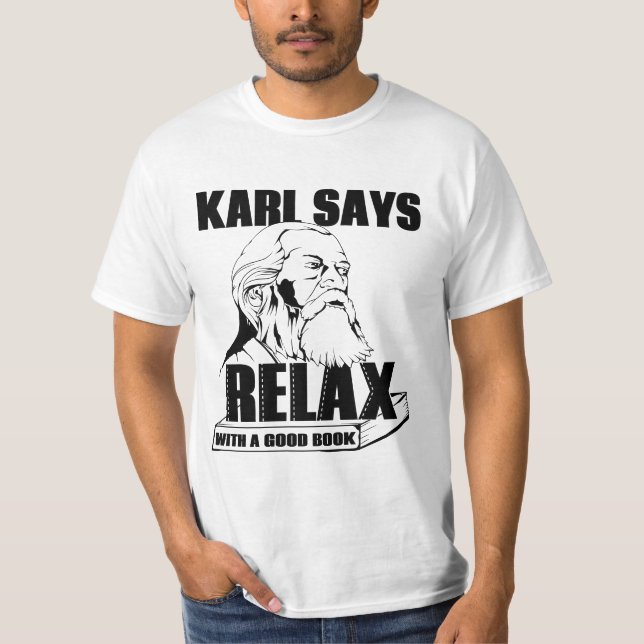 Camiseta Karl Marx (Frente)