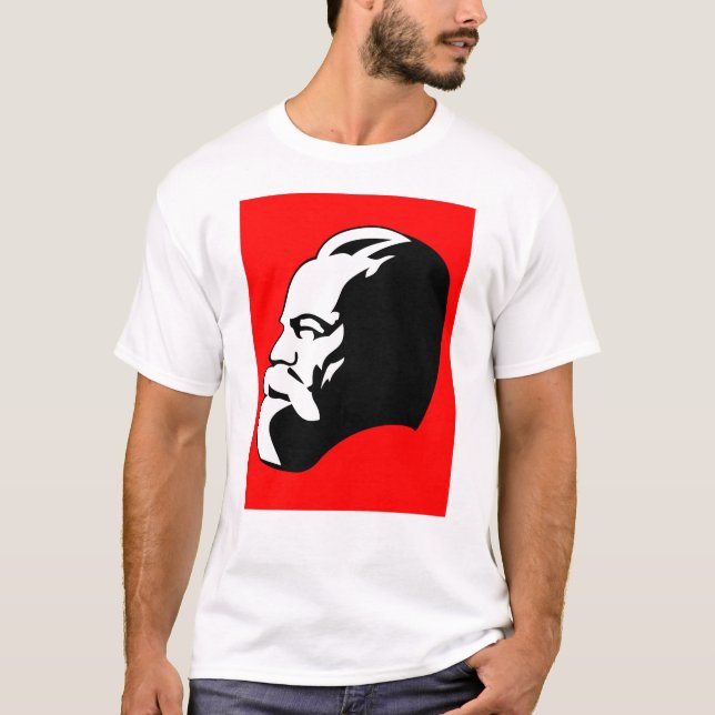 Camiseta Karl Marx, Communism, Socialism, Soviet Union (Frente)