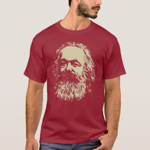 Camiseta Karl Marx - Communism Socialist Vintage Red