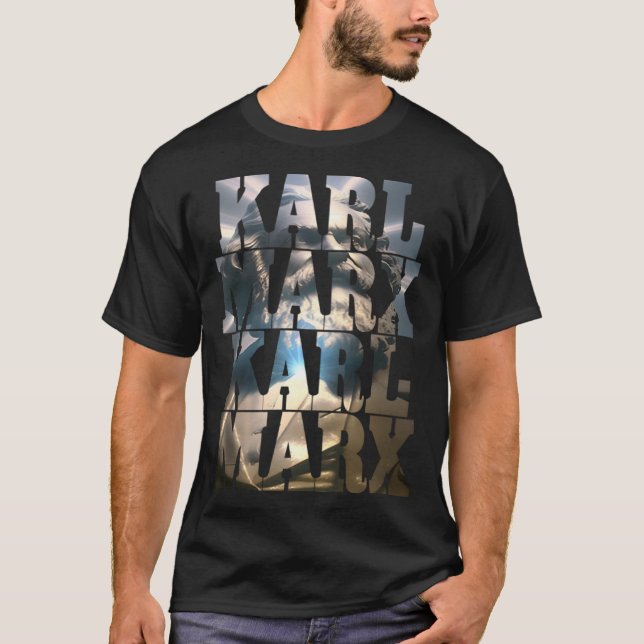 Camiseta Karl Marx: comunista legal Marx (Frente)