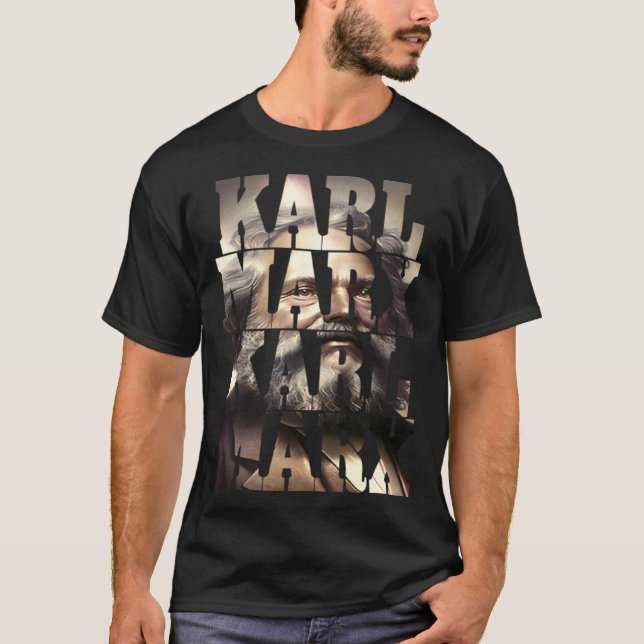 Camiseta Karl Marx: comunista legal Marx (Frente)