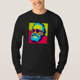 Camiseta Karl Marx de Óculos de Sol Retrato Pop Art de Revo