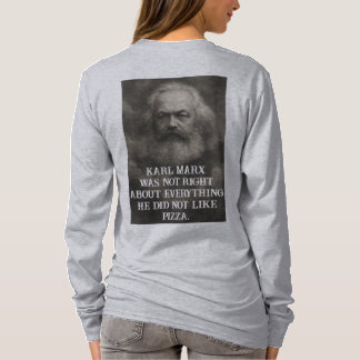 Camiseta Karl Marx não estava certo sobre tudo