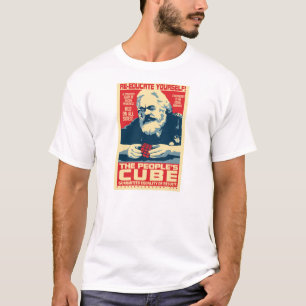 Camiseta Karl Marx - o cubo do pessoa: T-shirt de OHP