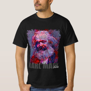 Camiseta KARL MARX - Retrato NFT por Marco Aureggi