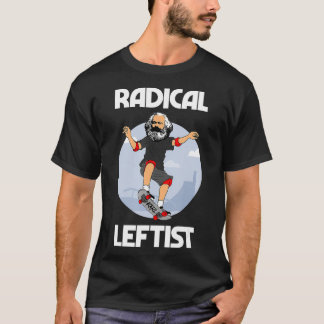 Camiseta Karl Marx Skateboard Radical Leftist Funny