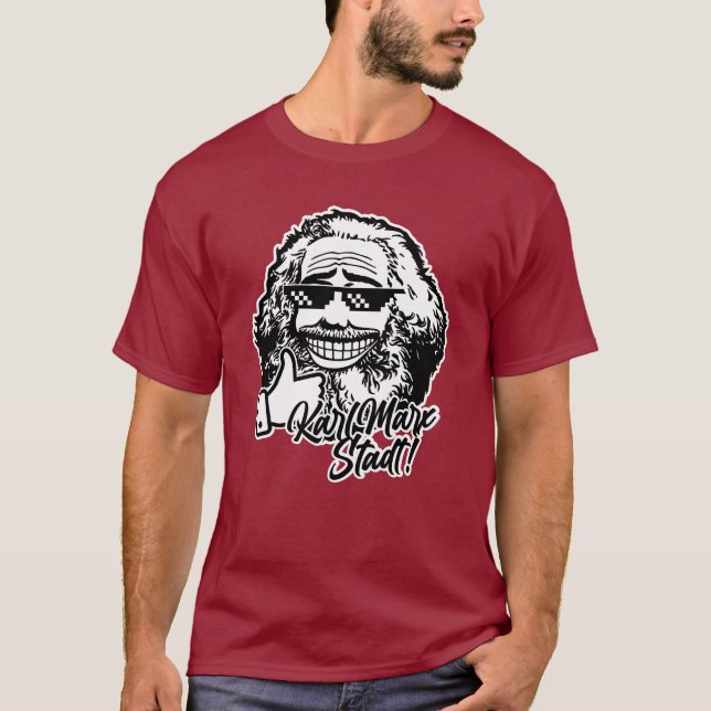 Camiseta Karl Marx Stadt (duas notas) (Frente)