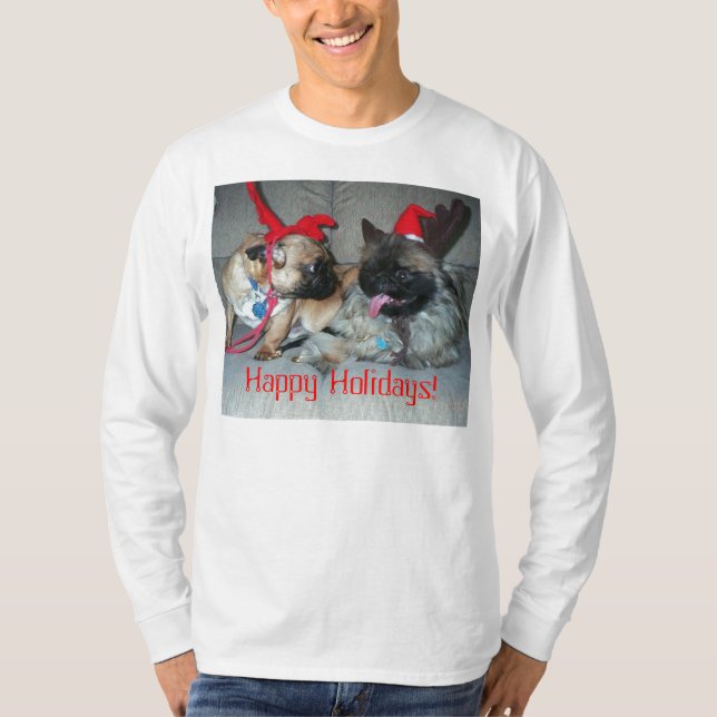 Camiseta Karli & Bubba, boas festas! (Frente)