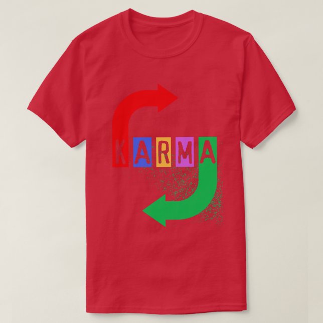 Camiseta Karma (Frente do Design)