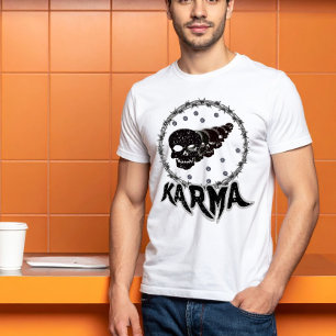 Camiseta KARMA Death Metal Skull