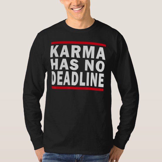 Camiseta Karma Não Tem Prazo De Validade Destina Karma (Frente)