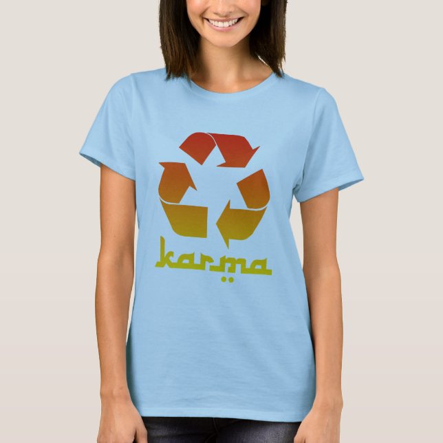 Camiseta KARMAS do reciclar (Frente)