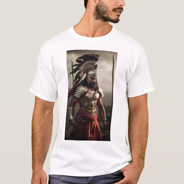 Camiseta Karna: Guerreiro de Mahabharata - Suryaputra (Frente)