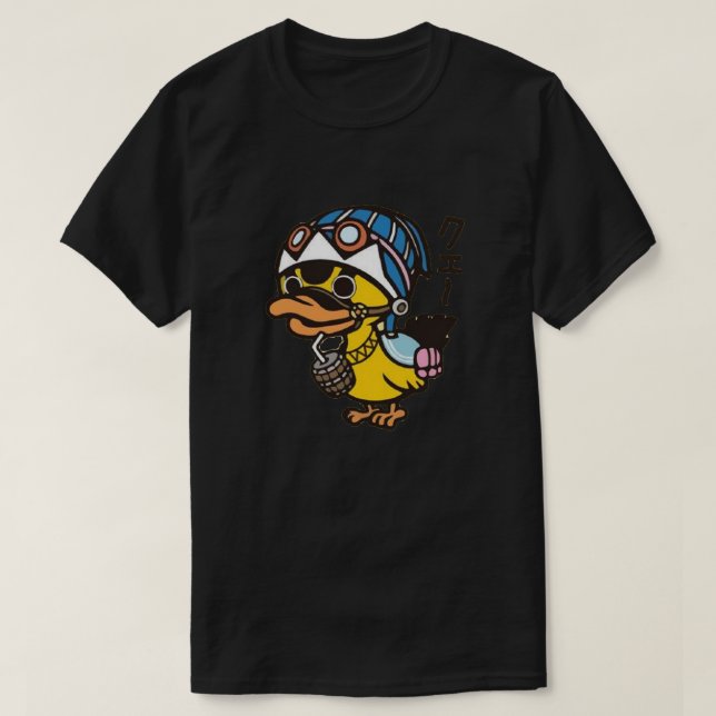 Camiseta Karoo Vivi One Piece carregadora anime (Frente do Design)
