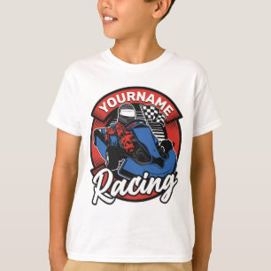 Camiseta Kart de corrida extremo personalizado corrida de K