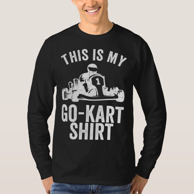 Camiseta Kart Racing This Is My Go Kar Go Kart (Frente)
