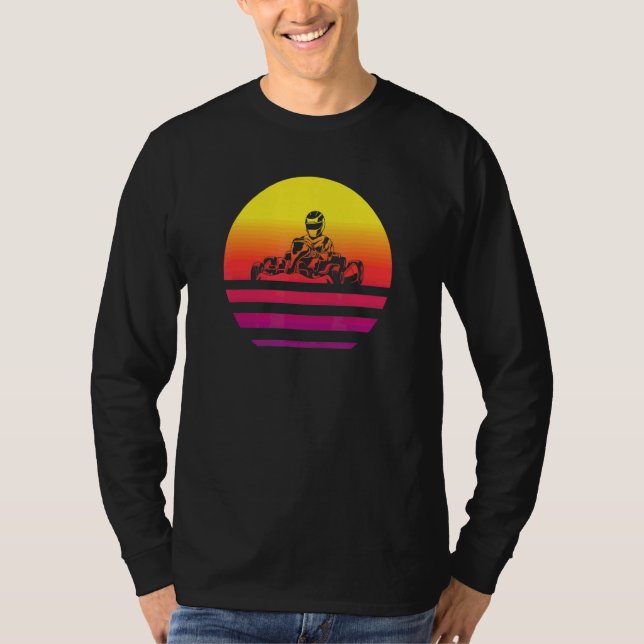 Camiseta Kart Retro Estilo Vintage (Frente)