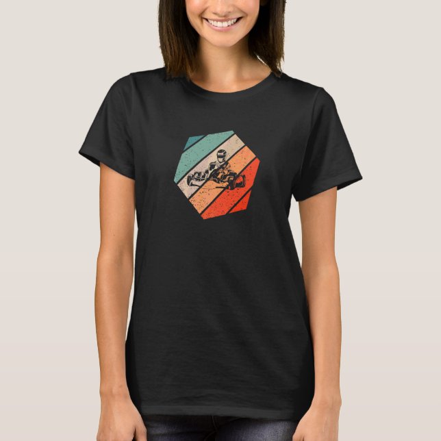 Camiseta Kart Retro Estilo Vintage  2 (Frente)
