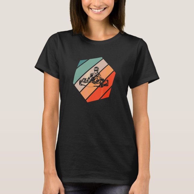 Camiseta Kart Retro Estilo Vintage 4 (Frente)