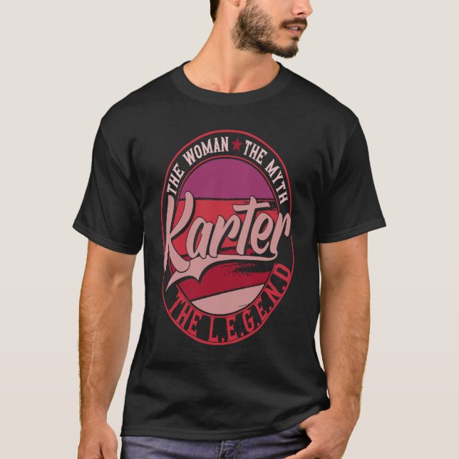Camiseta Karter a Senhora do Mito a Lenda (Frente)