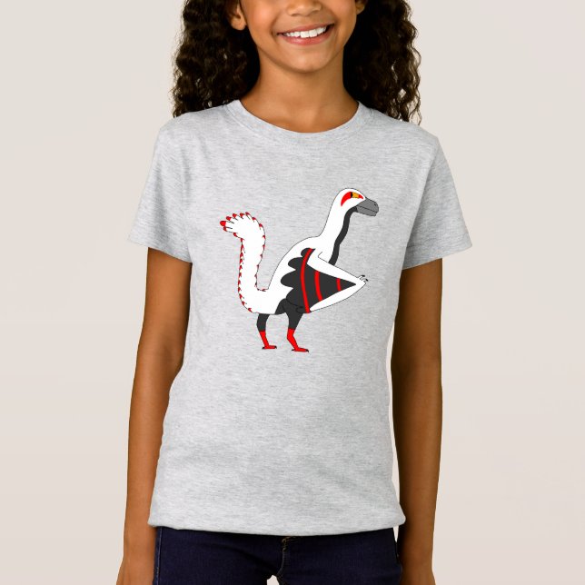 Camiseta Karura the Archeopteryx Dino Bird Side Eye T-Shirt (Frente)