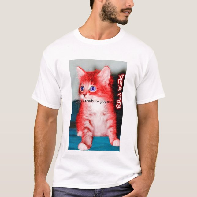 Camiseta kat vermelho (Frente)