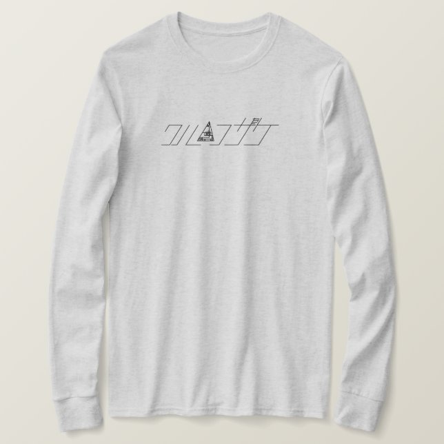 CAMISETA KATAKANA (Frente do Design)