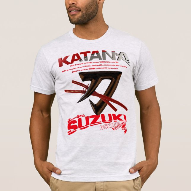 Camiseta katana Logo Red (Frente)