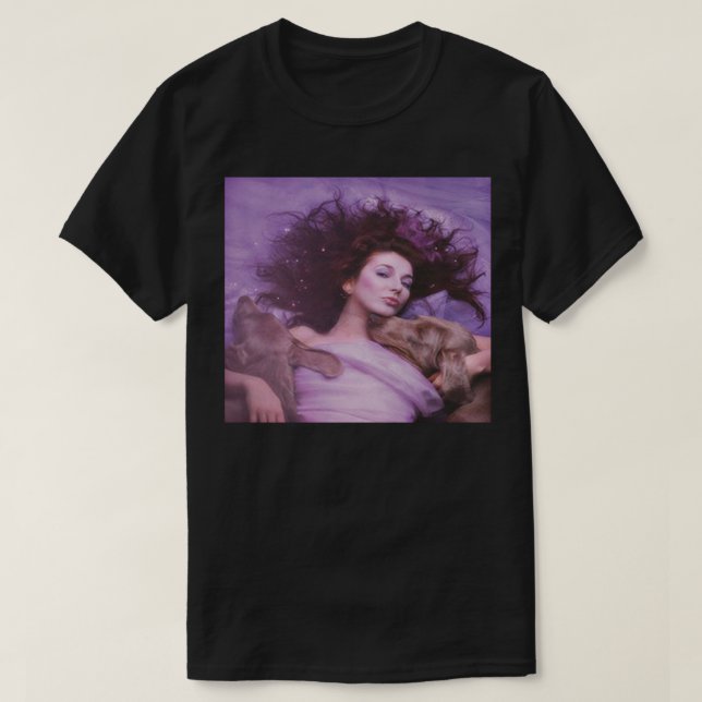 Camiseta Kate Bush Hounds Of Love Music Classic T Shirt (Frente do Design)