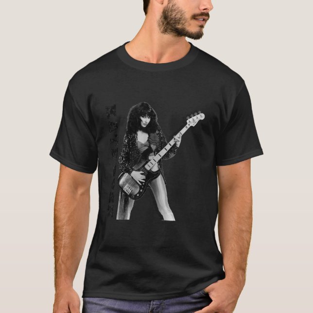 Camiseta Kate Bush jogando um presente engraçado (Frente)