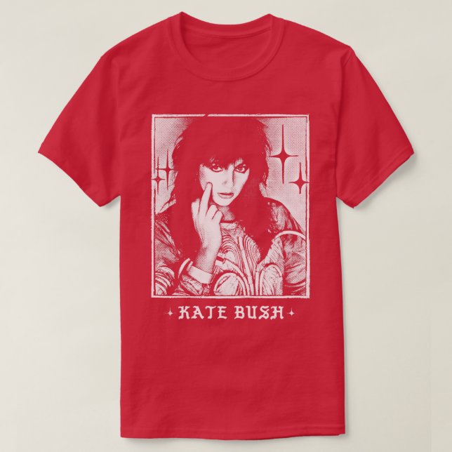Camiseta Kate Bush Punksthetic Design (Frente do Design)