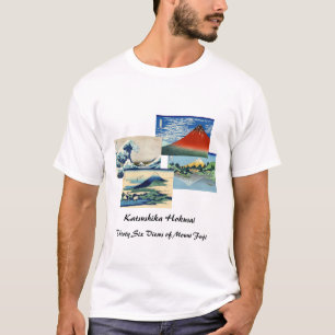 Camiseta Katsushika Hokusai - 36 visualizações do Monte F